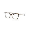 Ray Ban Rb5422 Optics Eyeglasses Havana On Transparent Frame Demo Lens Lenses Polarized 52-16 In Havana Auf Transparent