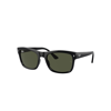 Ray Ban Rb4428 Sunglasses Black Frame Green Lenses 56-21 In Black
