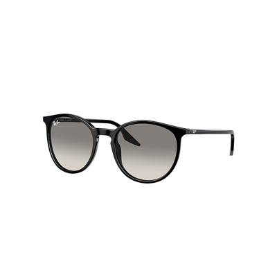 Ray Ban Rb2204 Sunglasses Black Frame Grey Lenses 51-20 In Schwarz