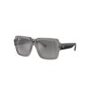 RAY BAN SUNGLASSES UNISEX MAGELLAN BIO-BASED - BLACK FRAME SILVER LENSES POLARIZED 54-19