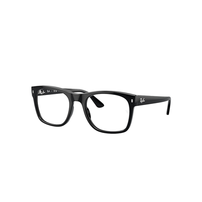 Ray Ban Rb7228 Optics Eyeglasses Black Frame Demo Lens Lenses Polarized 55-21