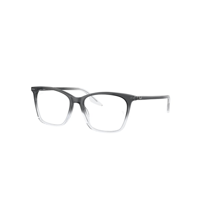 Ray Ban Rb5422 Optics Eyeglasses Dark Grey Frame Demo Lens Lenses Polarized 52-16