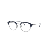 Ray Ban Rb7229 Optics Eyeglasses Gunmetal Frame Demo Lens Lenses Polarized 53-20 In Gunmetal