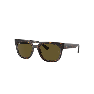 Ray Ban Phil Bio-based Sunglasses Havana Frame Brown Lenses 54-21