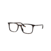 Ray Ban Rb5421 Optics Eyeglasses Havana Frame Demo Lens Lenses Polarized 55-19 In Havana