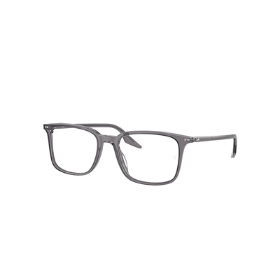 Ray Ban Rb5421 Optics Eyeglasses Transparent Grey Frame Clear Lenses Polarized 55-19