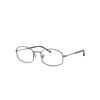 Ray Ban Rb6510 Optics Eyeglasses Gunmetal Frame Demo Lens Lenses Polarized 52-20 In Gunmetal
