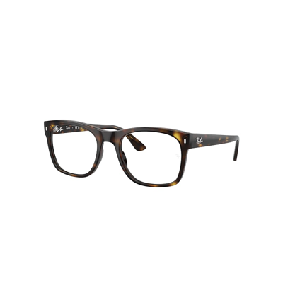 Ray Ban Rb7228 Optics Eyeglasses Havana Frame Demo Lens Lenses Polarized 55-21