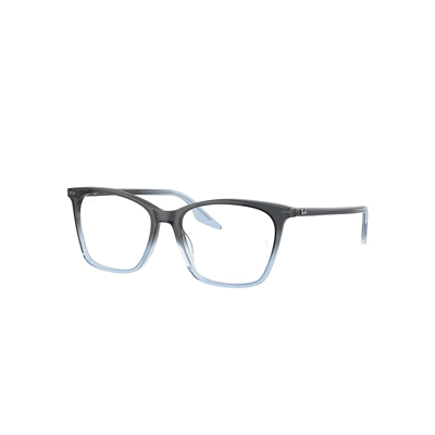 Ray Ban Rb5422 Optics  Blue & Light Blue Fassung Demo Gläser Glas Polarisiert 54-16 In Blau Und Hellblau