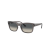 Ray Ban Rb4428 Sunglasses Opal Dark Grey Frame Grey Lenses 56-21 In Opal Dark Grey