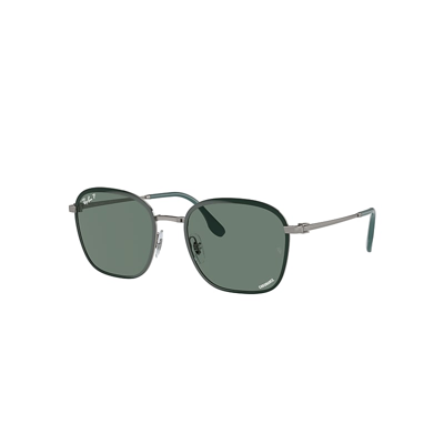 Ray Ban Rb3720 Sunglasses Gunmetal Frame Grey Lenses Polarized 55-20