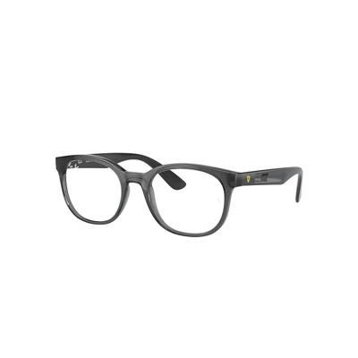 Ray Ban Rb7231m Optics Scuderia Ferrari Collection Eyeglasses Grey Frame Demo Lens Lenses Polarized 52-19 In Grau