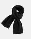 Allsaints Jesse Brushed Scarf In Black