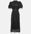 ROTATE BIRGER CHRISTENSEN SEQUINED MIDI DRESS