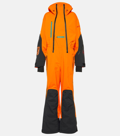 Adidas By Stella Mccartney Truenature Ski Suit In Orange