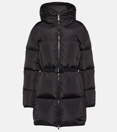 Moncler Sirli Nylon Down Jacket In Black