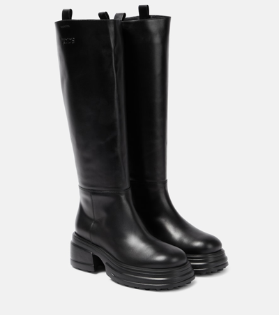 Tod's Knee Boots In Black