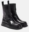 Gia Borghini Rosie 23 Platform-sole Boots In Black