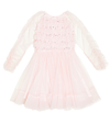 Tutu Du Monde Kids' Miss Mille Sequined Tulle Dress In Crystal Pink