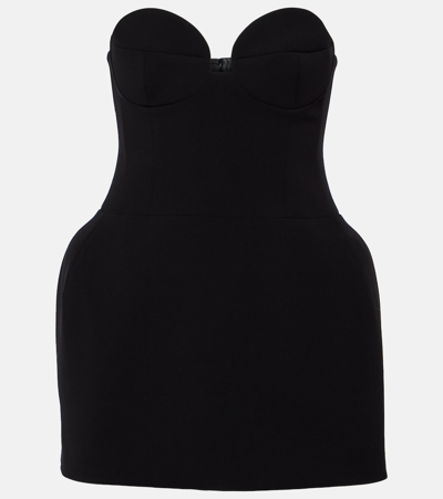 Magda Butrym Stretch-wool Mini Dress In Black