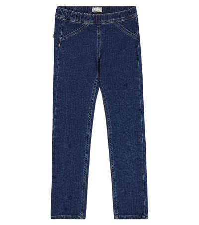 Il Gufo Kids' Skinny Jeans In Blue