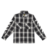 Off-white Bookish Checked Flannel Shirt In Multicoloured