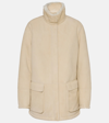 LORO PIANA VOYAGEUR SHEARLING-LINED SUEDE JACKET
