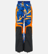 Adidas By Stella Mccartney + Terrex Truenature Printed Ski Pants In Multicoloured