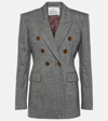 VIVIENNE WESTWOOD 羊毛混纺双排扣西装式外套