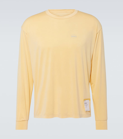 Satisfy Auralite T-shirt In Yellow