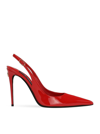 Dolce & Gabbana Leather Shoes In Red