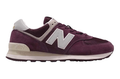 Pre-owned New Balance 574 Red Grey Sea Salt In Red/grey