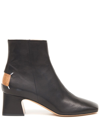 MAISON MARGIELA MAISON MARGIELA SQUARE-TOE HEELED BOOTS