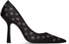 Alexander Wang Delphine 105 Pump Womens Satin Embellished Pumps