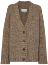 Maison Margiela Oversized Mélange Cardigan