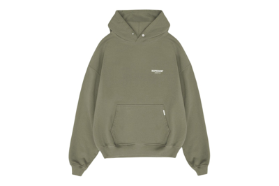 Pre-owned Represent Owners Club Hoodie Olive