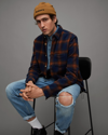 ALLSAINTS ALLSAINTS JACKSONVILLE CHECKED RELAXED FIT SHIRT