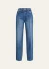 L Agence Jones Ultra High Rise Stovepipe Jeans In Serrano