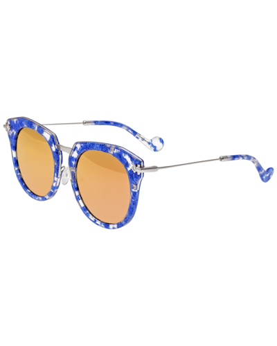 Bertha Women's Aaliyah 50mm Polarized Sunglasses