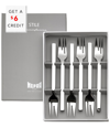 Mepra Gift Box 6pc Cake Forks With $7 Credit