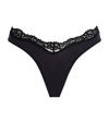 SKIMS LACE-TRIM FITS EVERYBODY DIPPED THONG