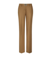 DOLCE & GABBANA FLARED LOW-RISE TROUSERS