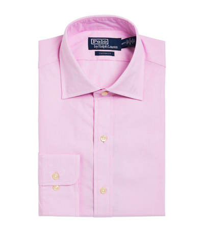 Polo Ralph Lauren Cotton Custom Fit Shirt In Pink