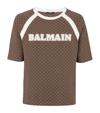 BALMAIN MONOGRAM LOGO T-SHIRT