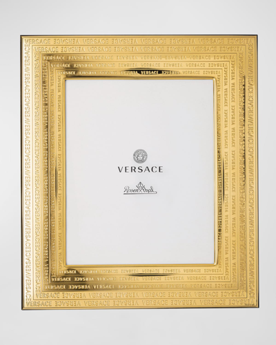 Versace X Rosenthal Vhf11 Picture Frame, 8" X 10" In Gold