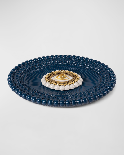 Lladrò Lovers Eyes Tray In Blue