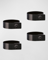 VERSACE MEDUSA NAPKIN RING, SET OF 4