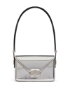 VALENTINO GARAVANI LETTER BAG MIRRORED LEATHER SHOULDER BAG