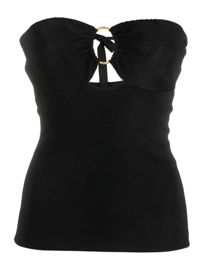 Tom Ford Knitwear Top In Black