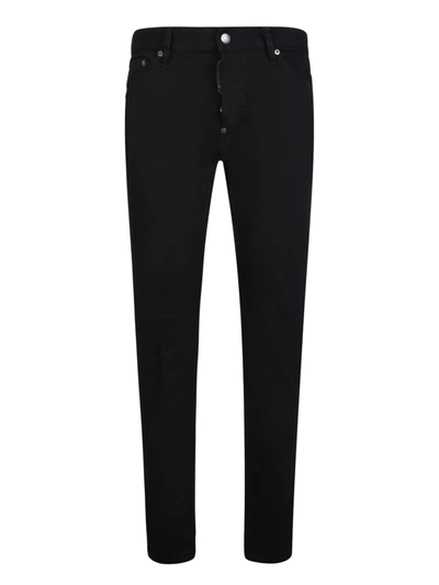 Dsquared2 Black Bull  Cropped Jeans